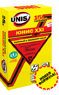 Плиточный клей ЮНИС XXI 25 кг в Орехово-Зуево