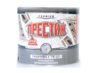 Грунтовка алкидная антикоррозионная ГФ-021 Серый 0,9 кг 