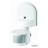 Camelion датчик движения ИК LX-16C 1200W 12м белый IP44 в Орехово-Зуево