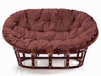 Садовый диван МАМАСАН ротанг Белый в Орехово-Зуево