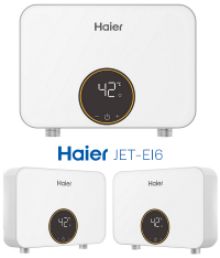 Haier JET-E16 Водонагреватель электрический проточный,мощность 5,7кВт в Орехово-Зуево