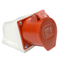 Розетка силовая CEE стационарнаяST-124 3P+PE 32A 380B IP44 RST32-124-44 49436 в Орехово-Зуево