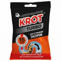 КРОТ Гранулы от засоров 90 г в Орехово-Зуево