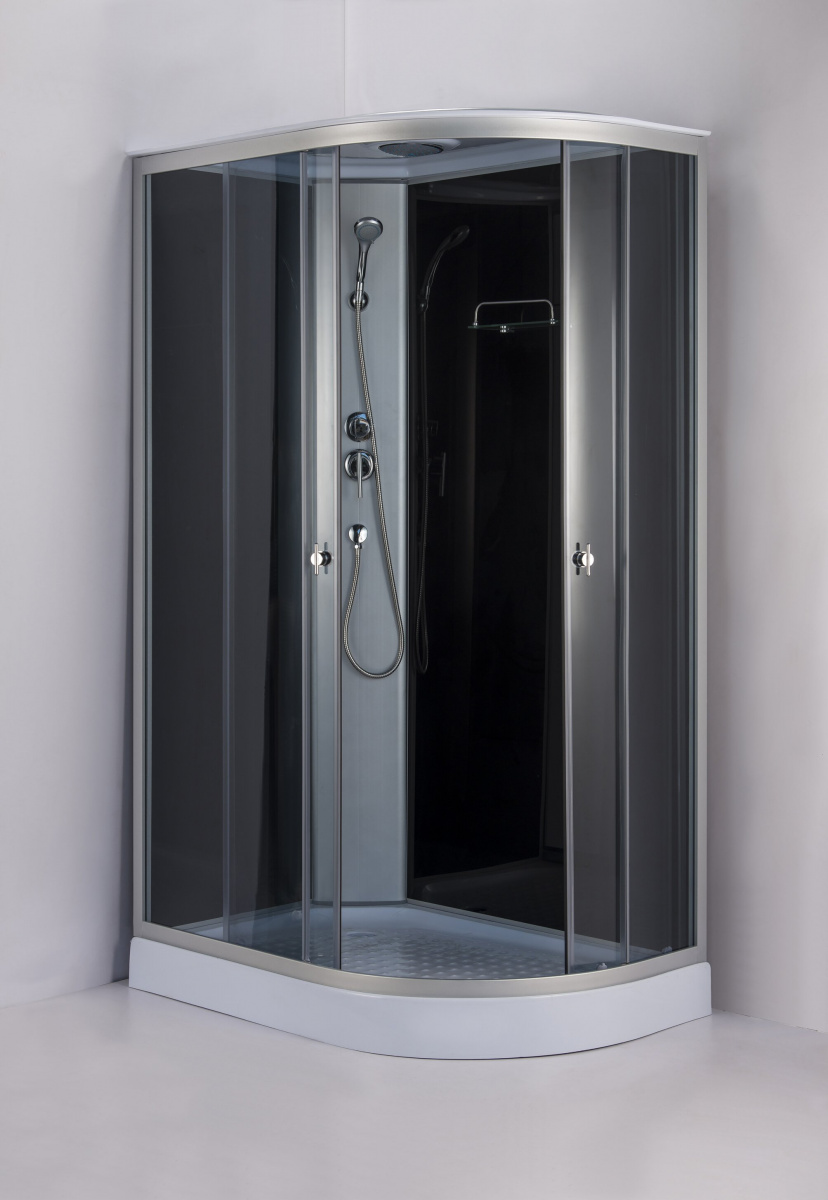 Душевая кабина NG-3512-14L низкий поддон 120 х 80 ТОНИРОВАННОЕ стекло ...