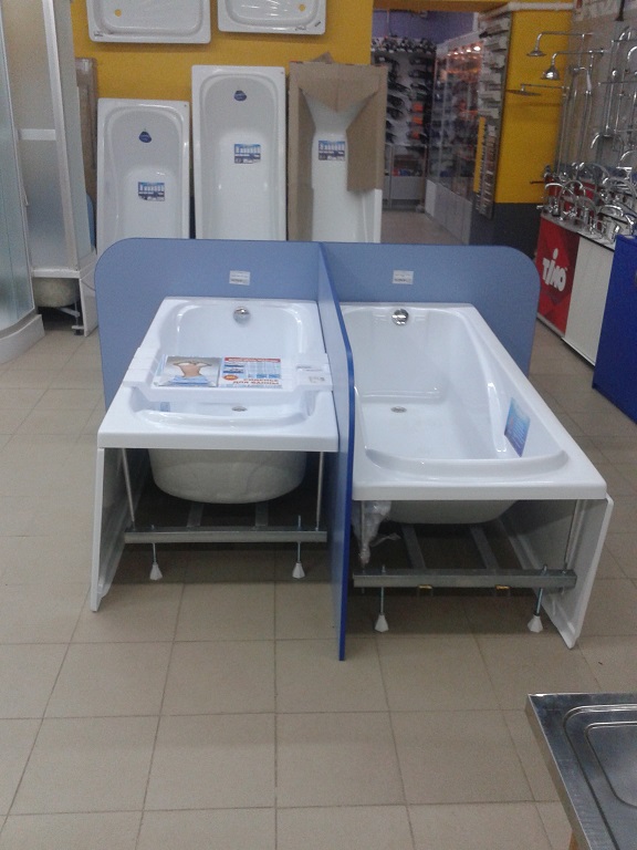 Ванны в Орехово-Зуево - магазин СтройДвор на Карболите Сантехник в Орехово-Зуево