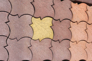 Плитка тротуарная Кленовый лист (Клен) по доступным ценам в Орехово-Зуево