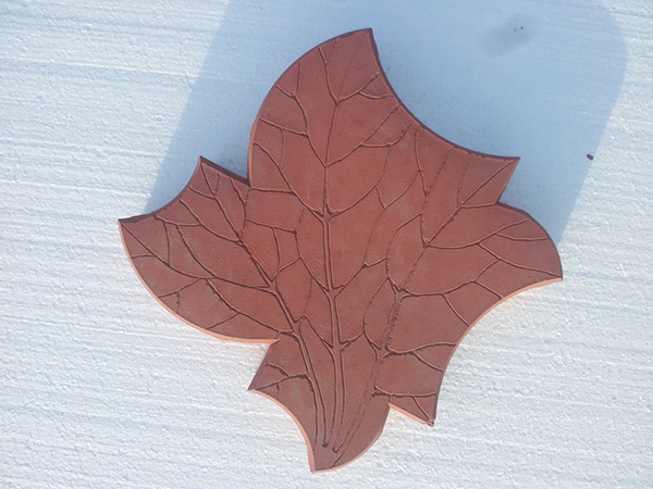 Плитка тротуарная Кленовый лист (Клен) по доступным ценам в Орехово-Зуево