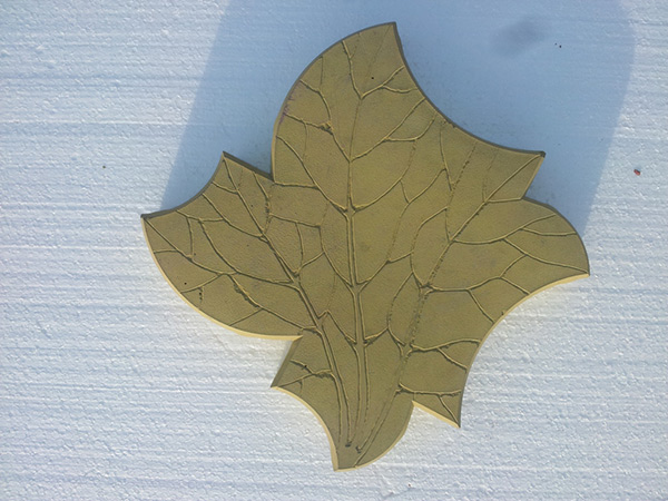 Плитка тротуарная Кленовый лист (Клен) по доступным ценам в Орехово-Зуево