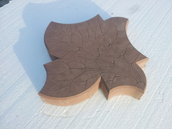 Плитка тротуарная Кленовый лист (Клен) по доступным ценам в Орехово-Зуево