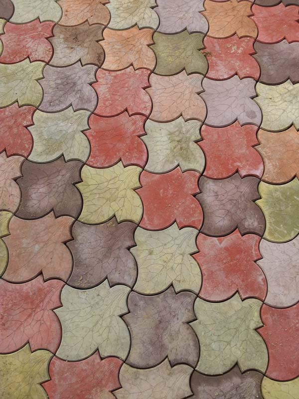 Плитка тротуарная Кленовый лист (Клен) по доступным ценам в Орехово-Зуево