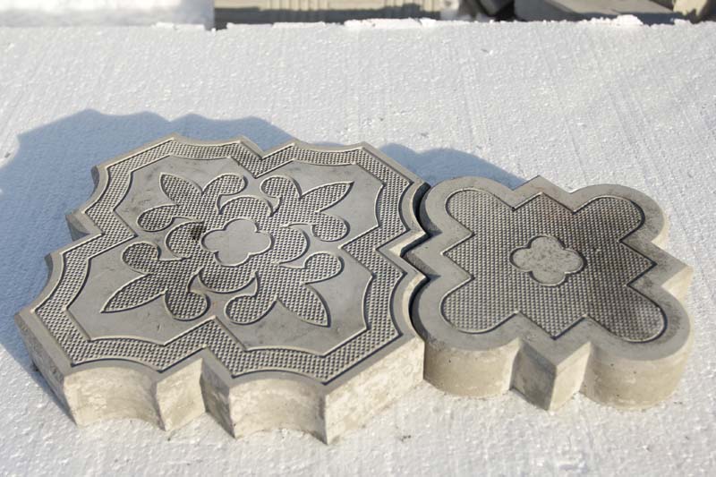 Плитка тротуарная «Ромашка» по доступным ценам в Орехово-Зуево