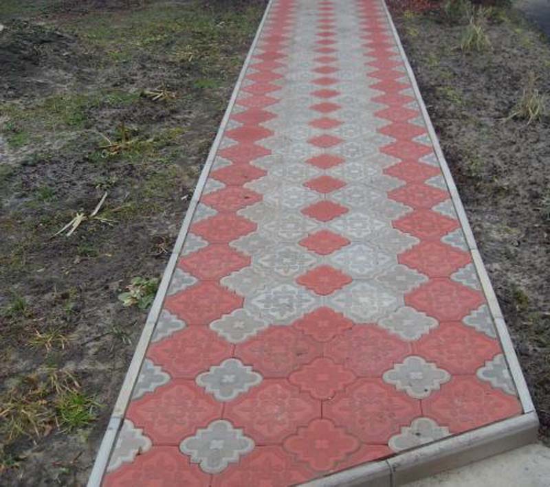 Плитка тротуарная «Ромашка» по доступным ценам в Орехово-Зуево