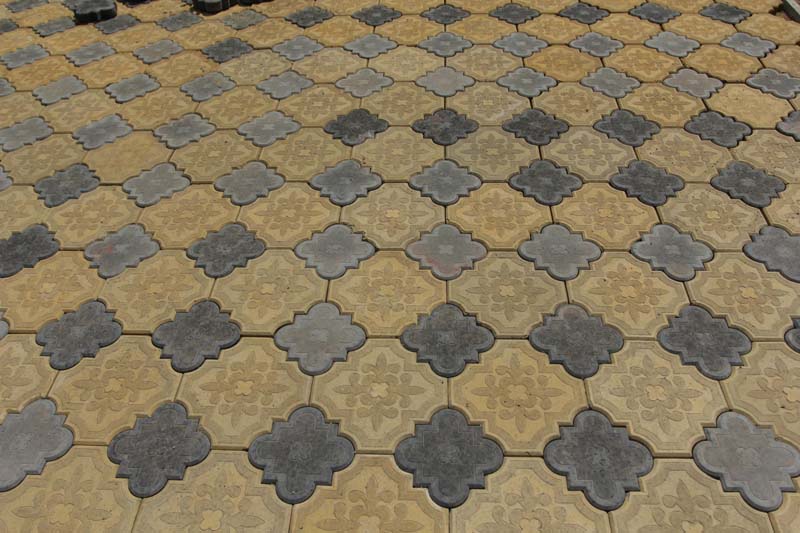 Плитка тротуарная «Ромашка» по доступным ценам в Орехово-Зуево