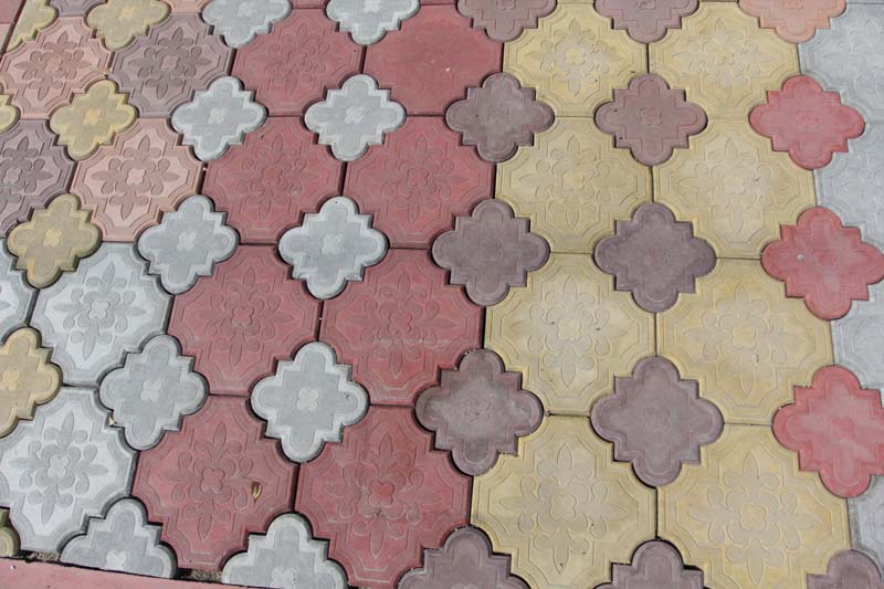 Плитка тротуарная «Ромашка» по доступным ценам в Орехово-Зуево