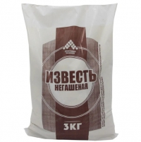 Известь негашеная 3 кг в Орехово-Зуево