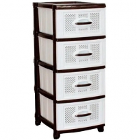 Комод 4-х секционный ШОКОЛАДНО-БЕЖЕВЫЙ в Орехово-Зуево