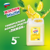 ЖИЛИ-МЫЛИ Моющее средство универсальное 6в1 гель 5 л в Орехово-Зуево