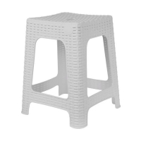 Табурет ПЛЕТЕНКА Белый в Орехово-Зуево