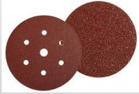 Круг абразивный под липучку Р180 125 мм (5шт) С ОТВЕРСТИЯМИ 39788 в Орехово-Зуево