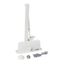 Доводчик дверной дверной DC-45-W Белый в Орехово-Зуево