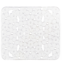 Коврик в раковину РОМАШКА 31 х 25 см Прозрачный в Орехово-Зуево