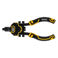 DENZEL Заклепочник двуручный,заклепки 2,4-3,2-4,0-4,8-6,4мм 40500 в Орехово-Зуево