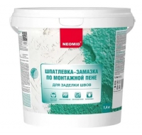 NEOMID Шпатлевка по МОНТАЖНОЙ ПЕНЕ 1,4 кг в Орехово-Зуево