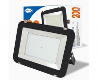 IONICH Прожектор светодиодный  200Вт IP65 ЧЕРНЫЙ в Орехово-Зуево